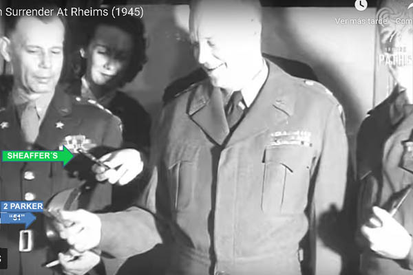 Sheaffer´S_Eisenhower_Rheims_German_surrender