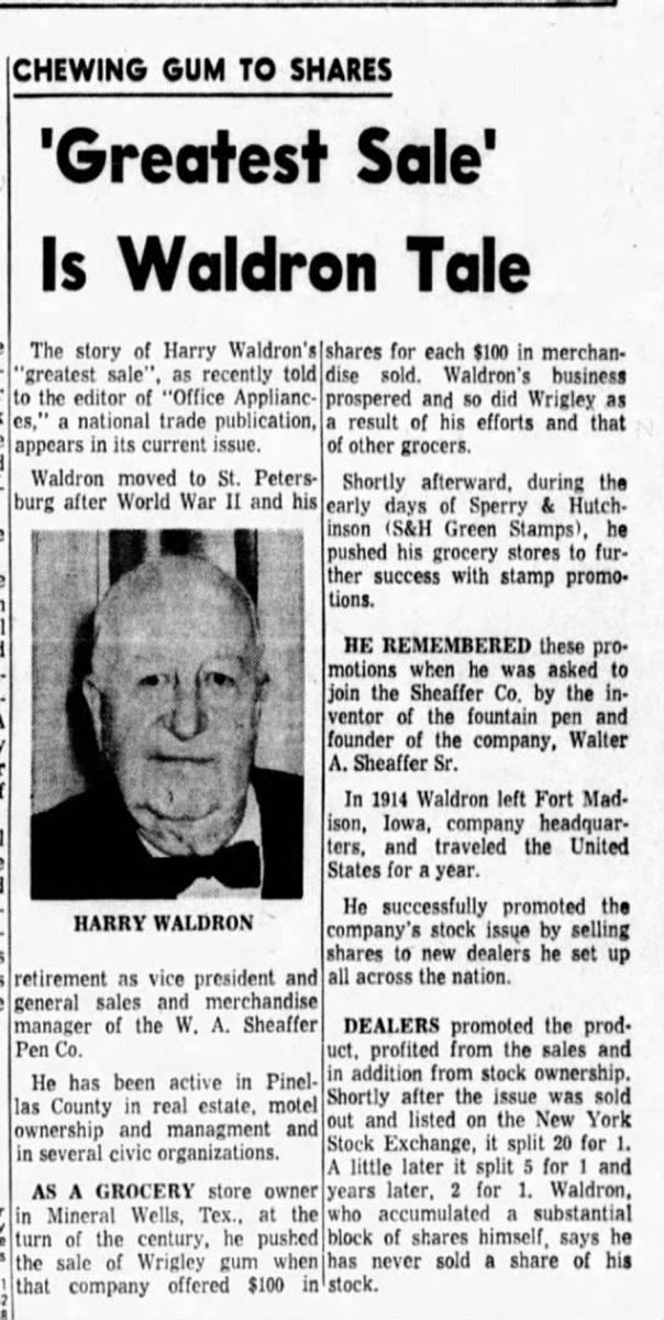 1914 Harry Waldron