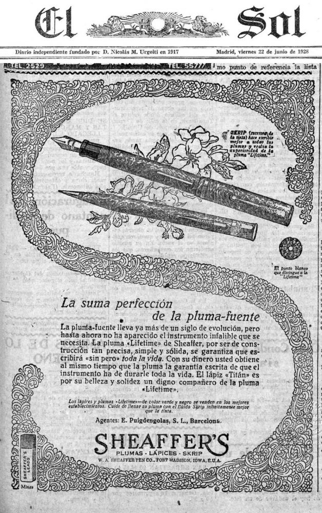 1928 06 22 Spanish ad