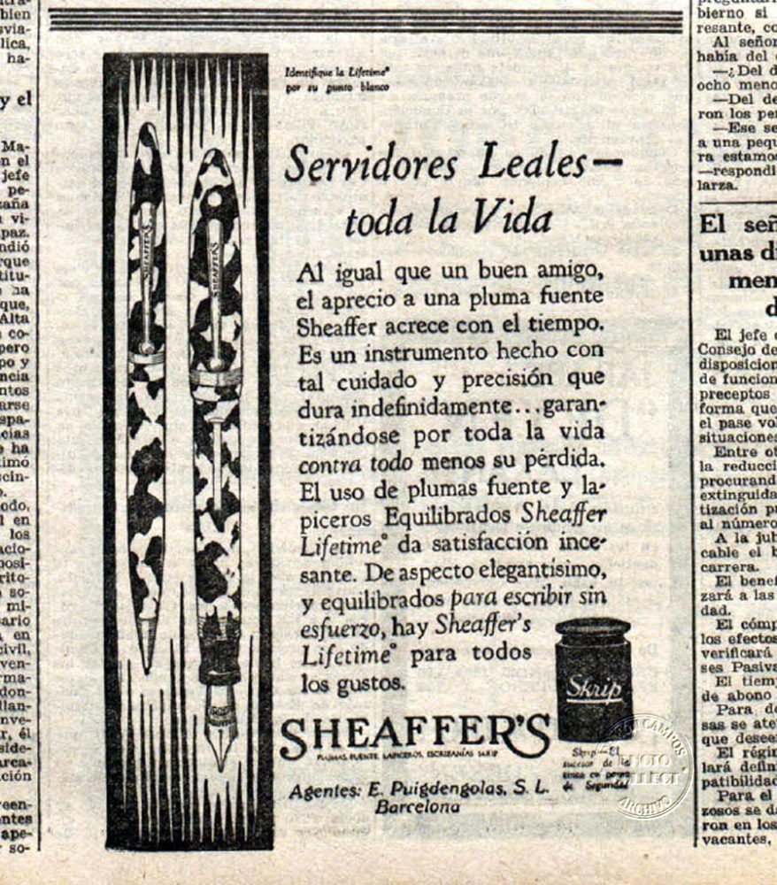 1931 11 12 Spanish ad Ahora
