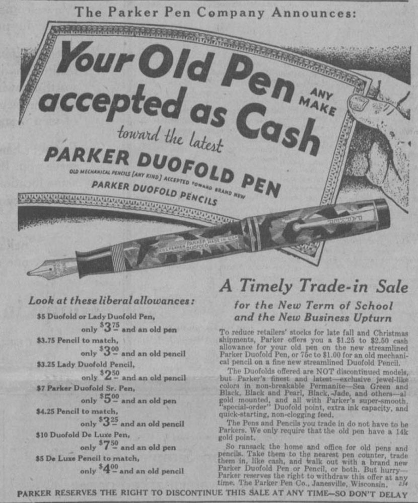 1932 Recompra Duofolds The Cornell Daily Sun, Volume 53, Number 10, 6 October 1932