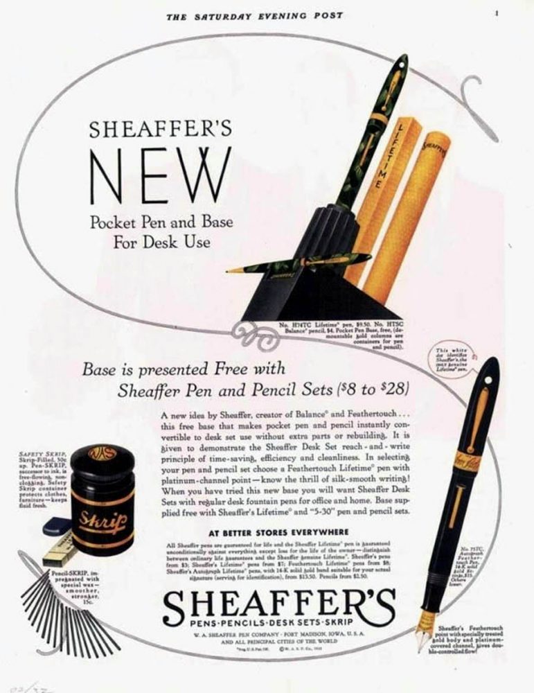 1932 SHEAFFER AD2