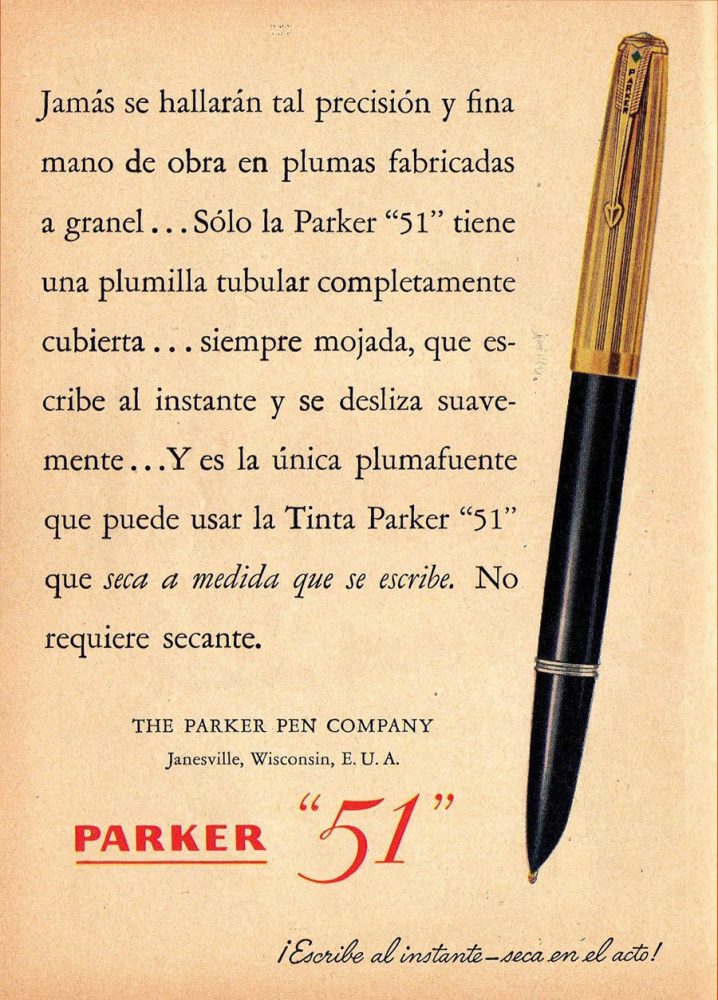 1942 12 51 PARKER AD EN ESPAÑOL
