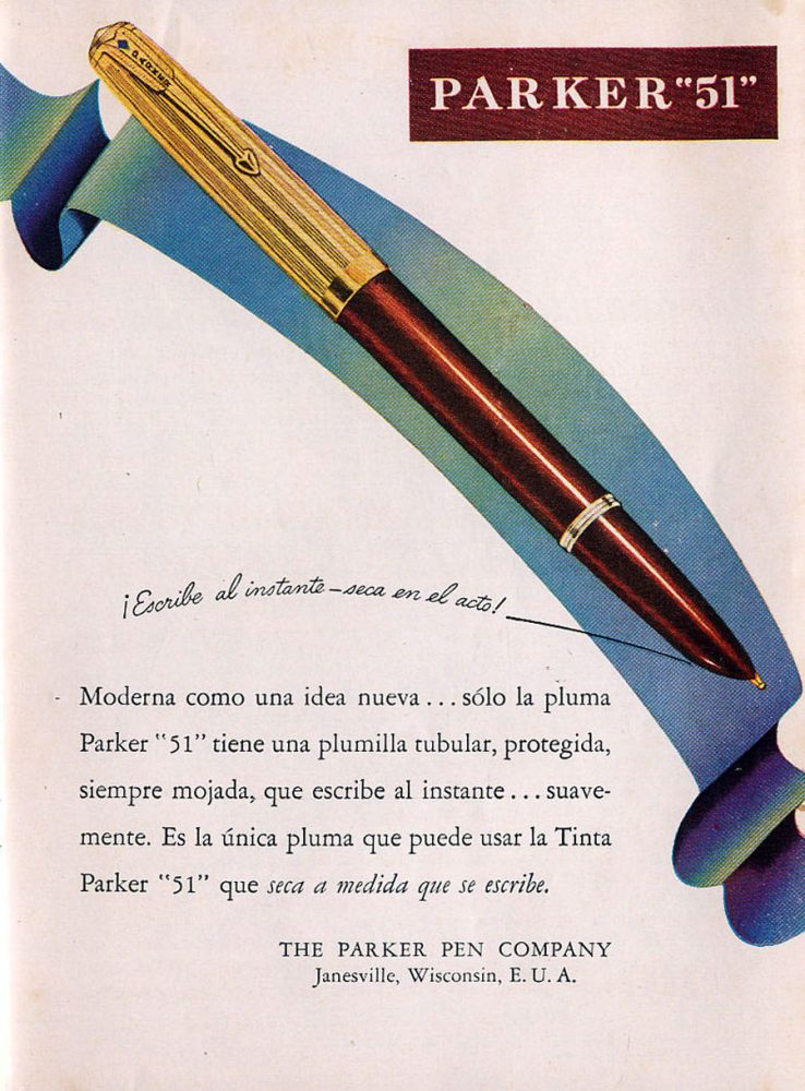 1945 Parker 51 en Argentina 2