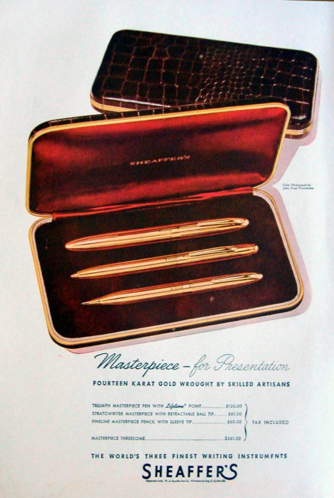 1946 sheaffer ad1